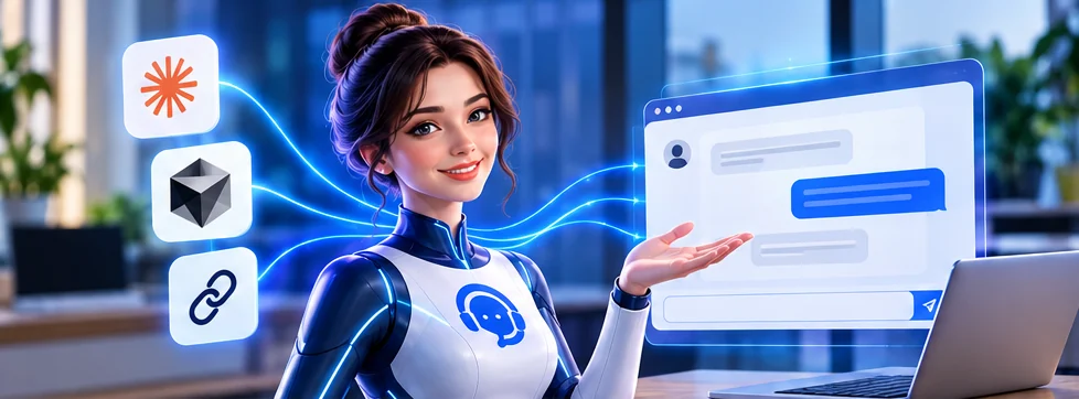 La asistente de Recepcionista Virtual conectada con Claude, Cursor y otras herramientas de IA